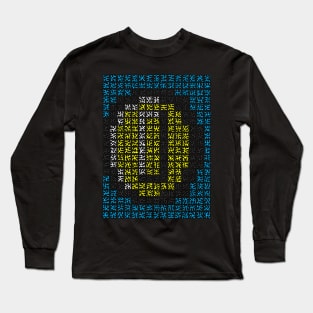 Pixelated Coin Long Sleeve T-Shirt